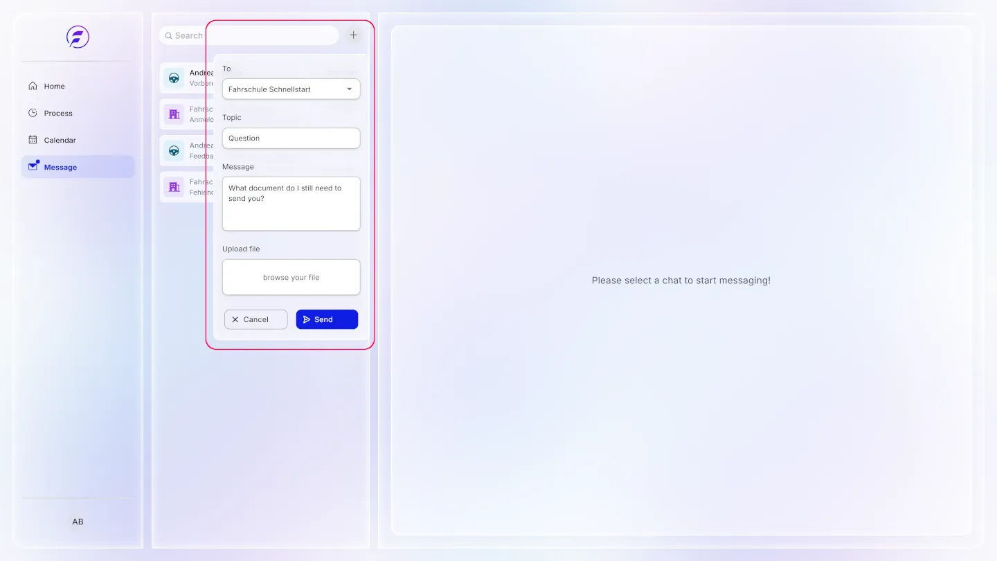 Cancel button